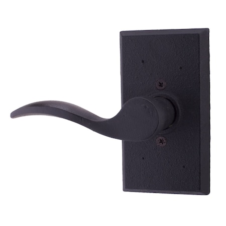 Weslock Left Hand Carlow Square Half Dummy Lock Black L7305H2--0020